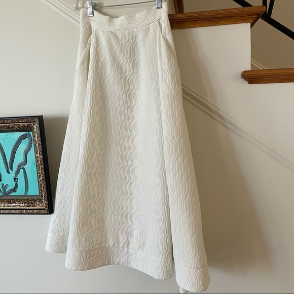 C/MEO Collective Midi Skirt in White (XS) - Picture 2 of 4